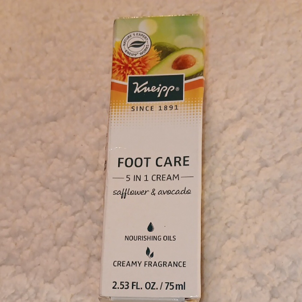 Foot Care 5 in 1 Cream - Safflower & Avocado